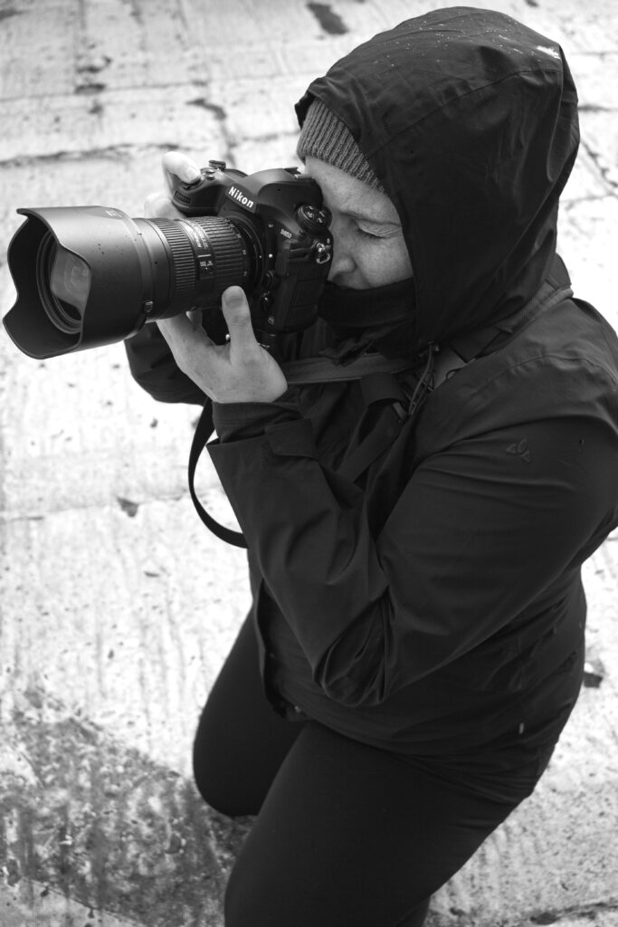 Photo of photographer and journalist, Lizane Louw.